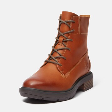 TIMBERLAND Schnürstiefelette 'Brimfield' in Braun