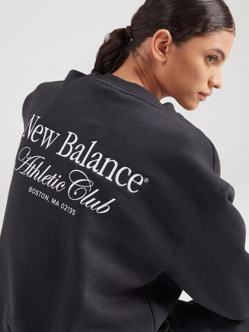new balance Sweatshirt 'Athletics Club' in Zwart