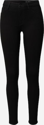 juoda ARMANI EXCHANGE Siauras Džinsai: priekis