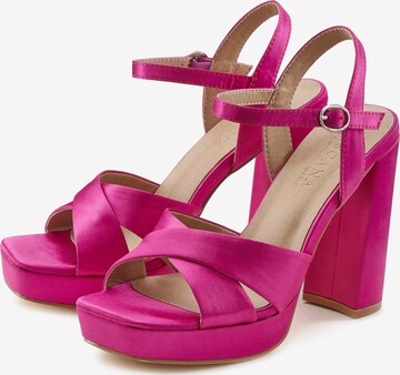 LASCANA Sandale in Pink