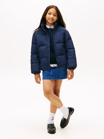 TOMMY HILFIGER Übergangsjacke in Blau