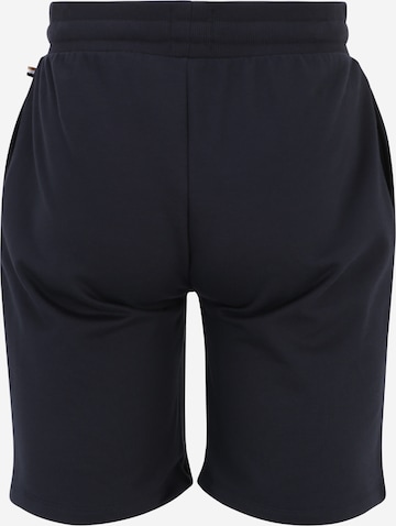 BOSS Black Pyžamové kalhoty 'Fashion' – modrá