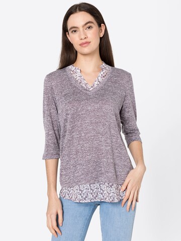 Fransa Sweater 'FRREXAN' in Purple: front