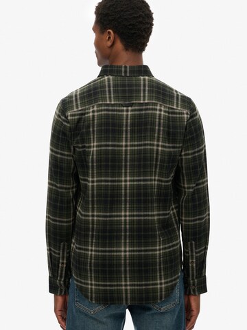 Fit confort Chemise Superdry & Co en vert