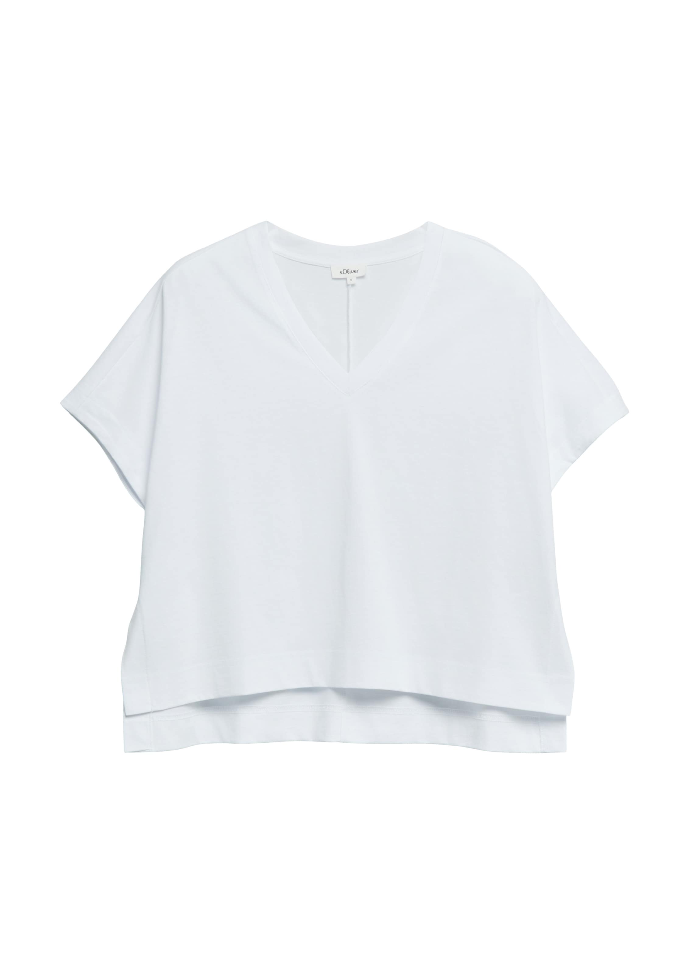 s.Oliver T-Shirt in Weiß: Vorderseite