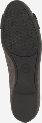 MICHAEL Michael Kors Ballet Flats 'JILLY' in Brown