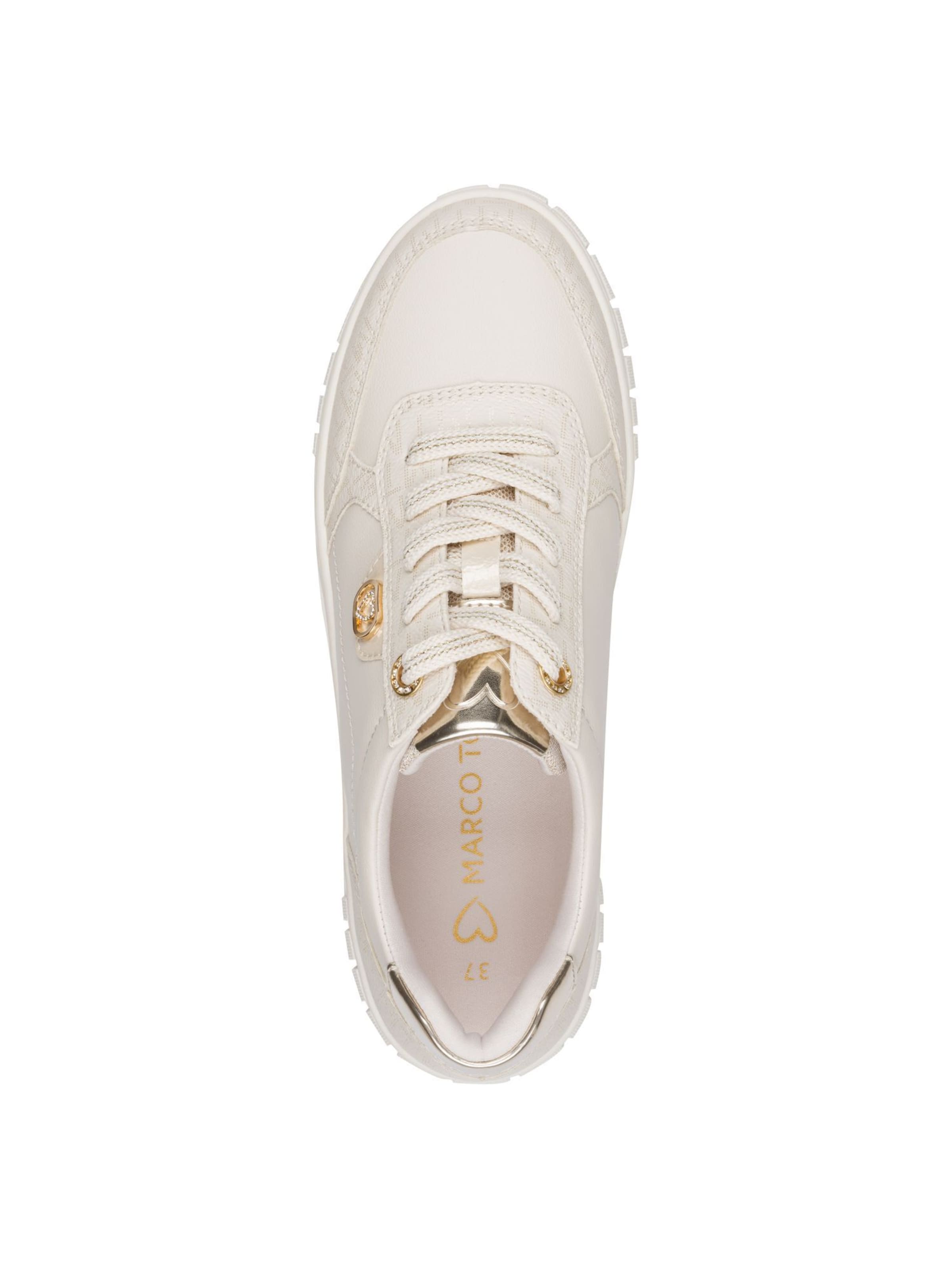 MARCO TOZZI Sneakers laag in Beige