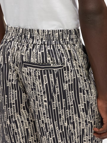 Regular Pantalon KARL LAGERFELD JEANS en noir