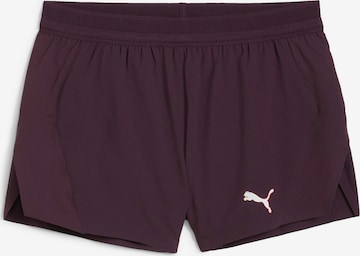 purpurinė PUMA Standartinis Sportinės kelnės: priekis