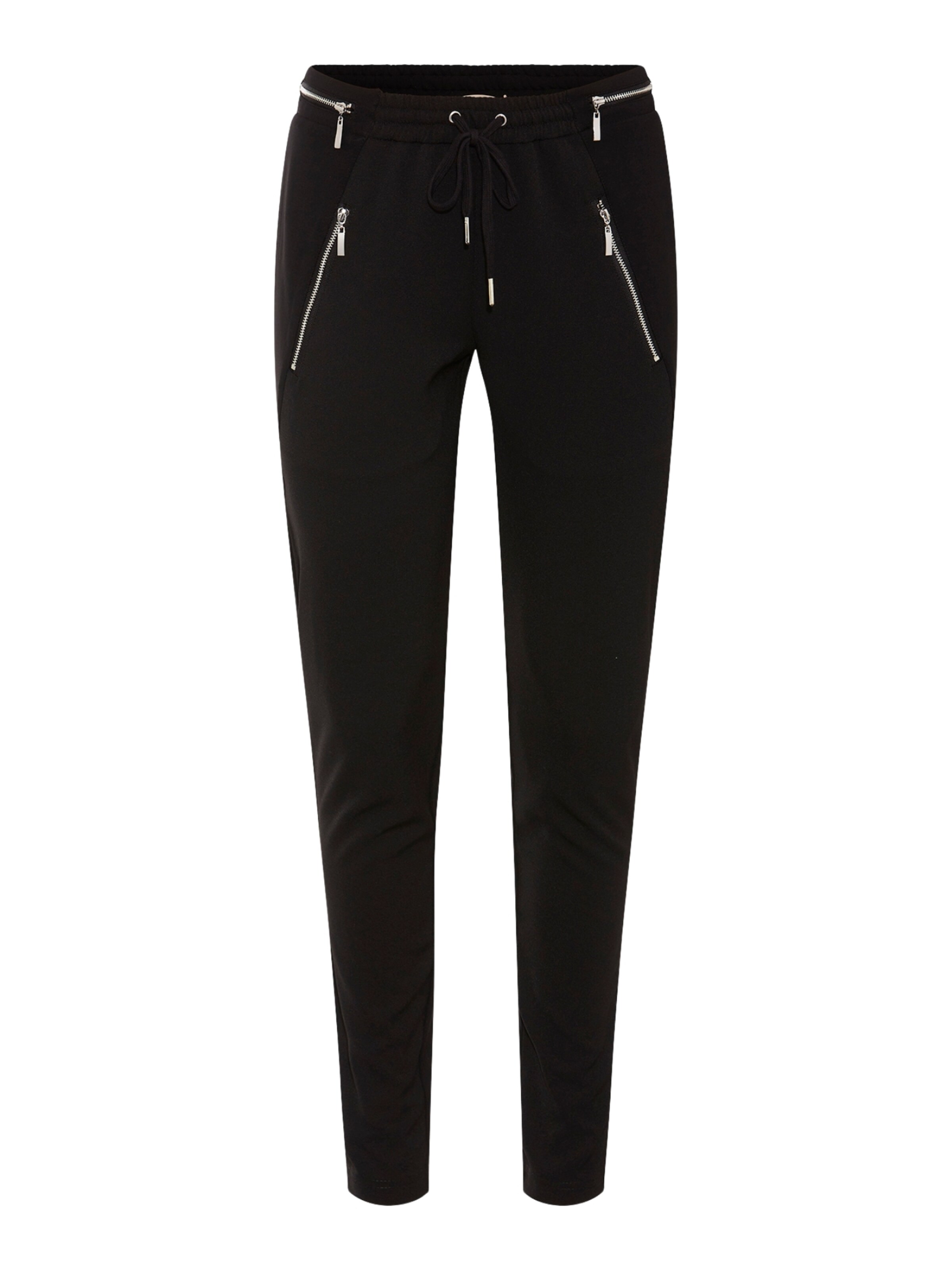 RUE de FEMME Regular Broek ' 5328RDFNewColumbine ' in Zwart: voorkant