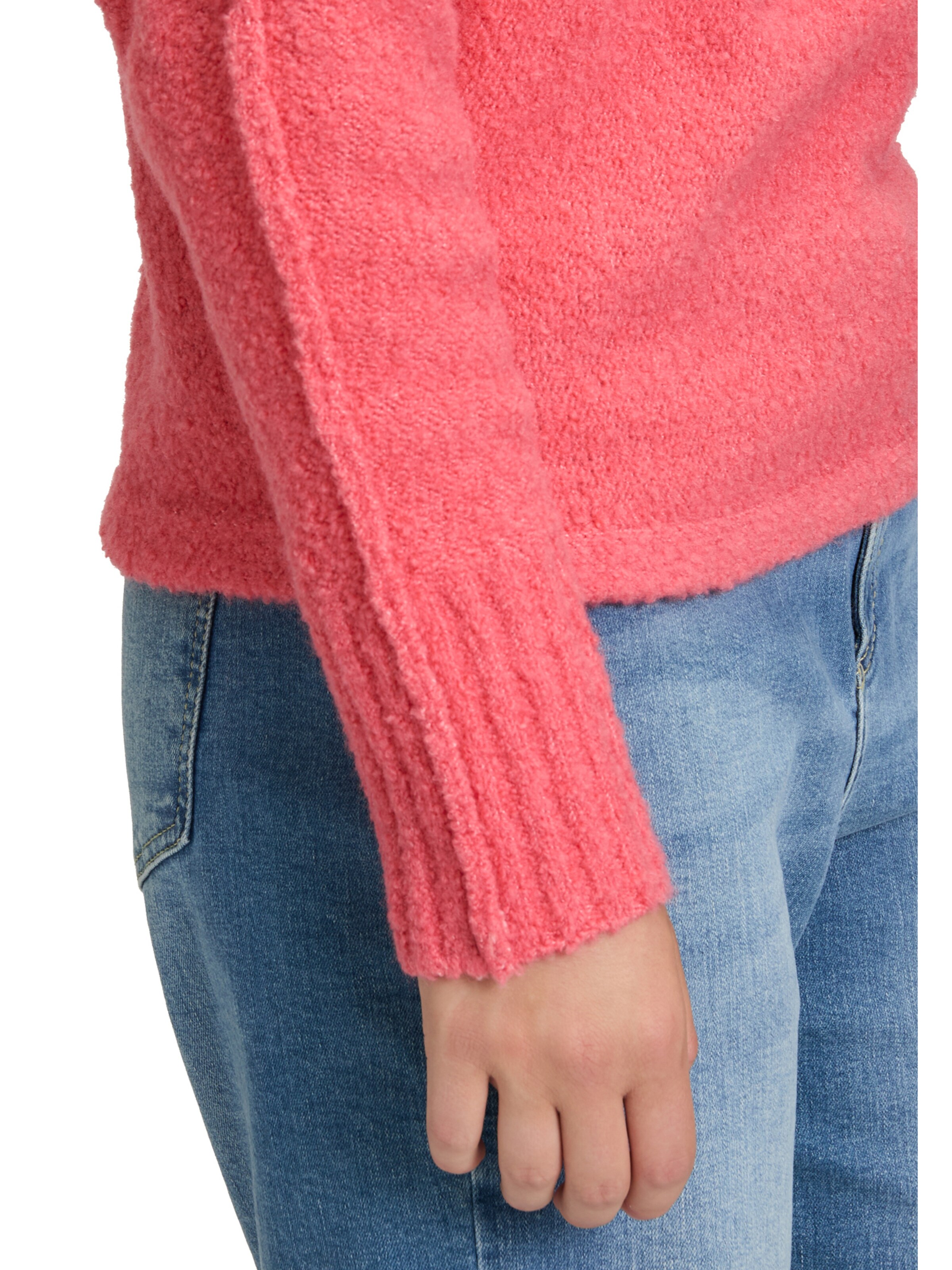 Cartoon Pullover in Orange