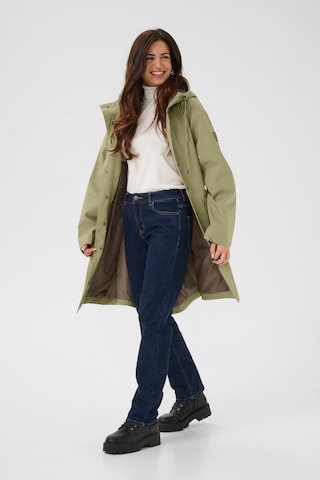 Kaffe Overgangsjakke 'Ennie Sofia' i grøn