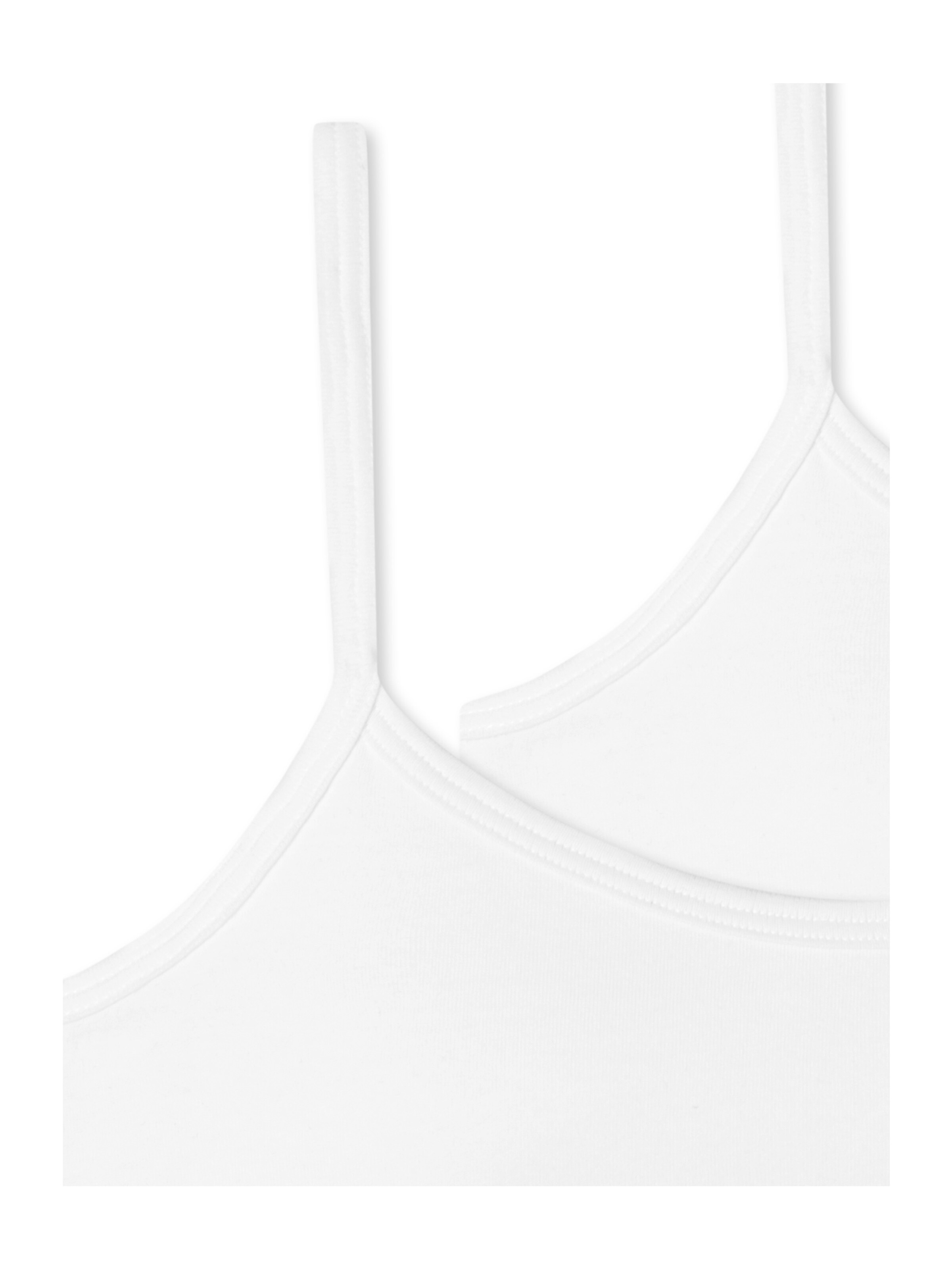 Bustier Maillot de corps ' 95/5 Organic Cotton ' SCHIESSER en blanc
