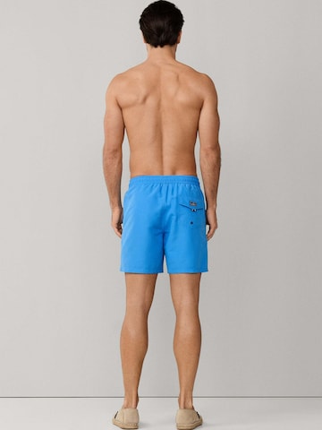 Hackett London Badeshorts in Blau