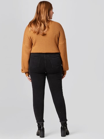 Guido Maria Kretschmer Curvy Regular Jeans 'Paola' in Schwarz