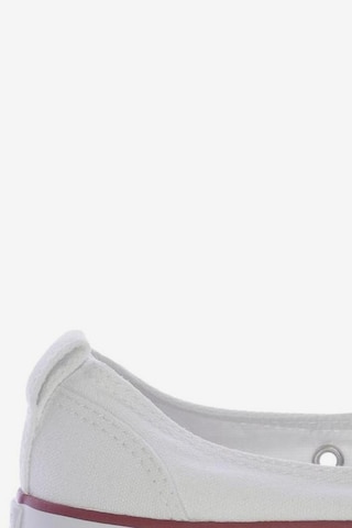 CONVERSE Flats & Loafers in 36 in White