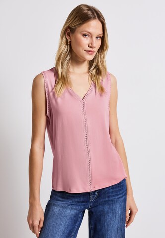 STREET ONE Top in Pink: front