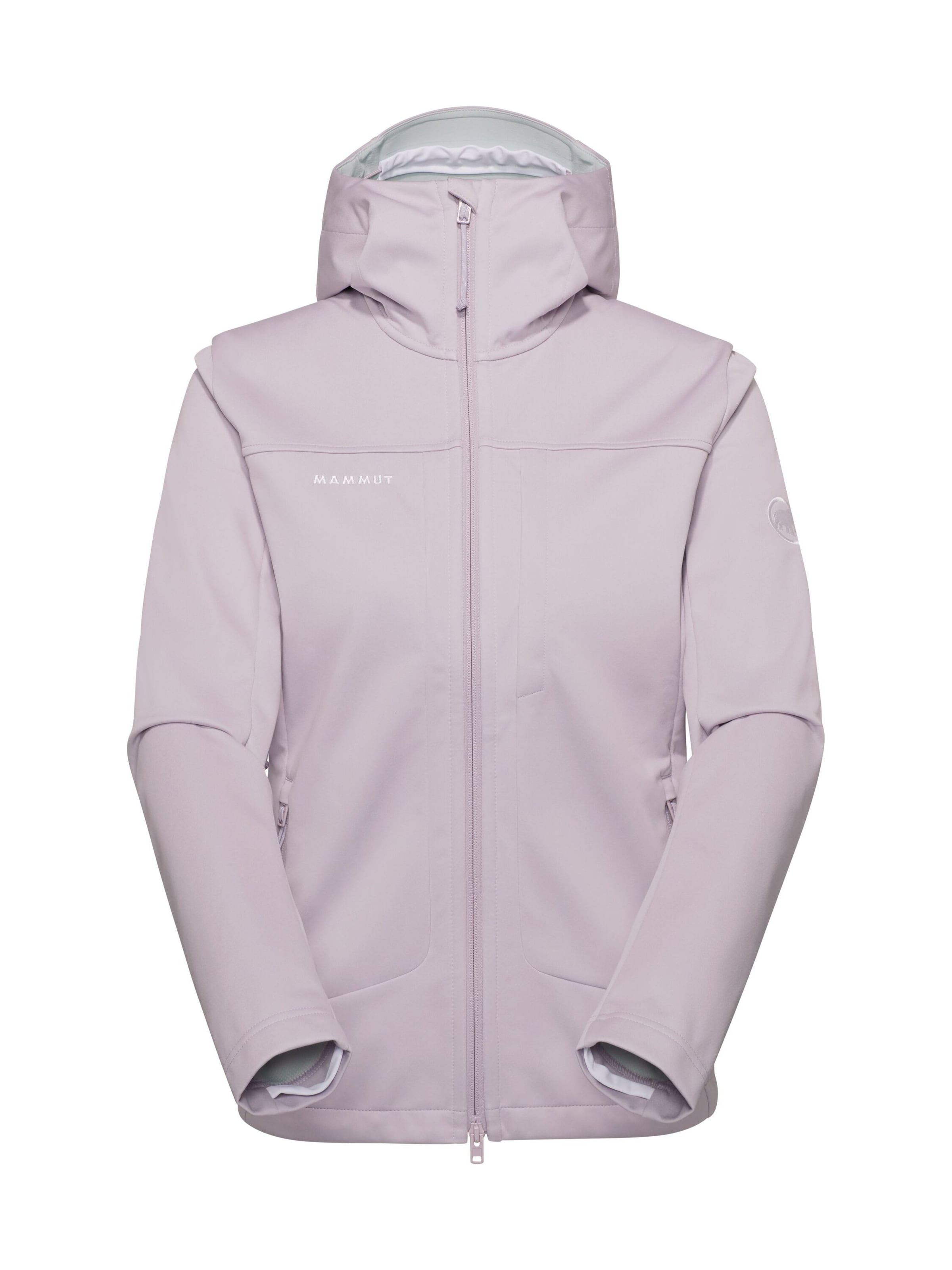 MAMMUT Outdoorjacke in Lila: Vorderseite