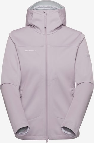 MAMMUT Outdoorjacke in Lila: Vorderseite