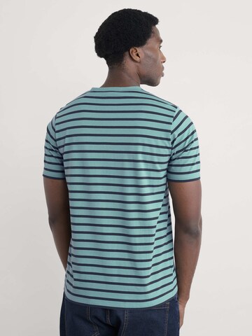 T-Shirt 'Seven Seas Sailor' Seasalt Cornwall en bleu