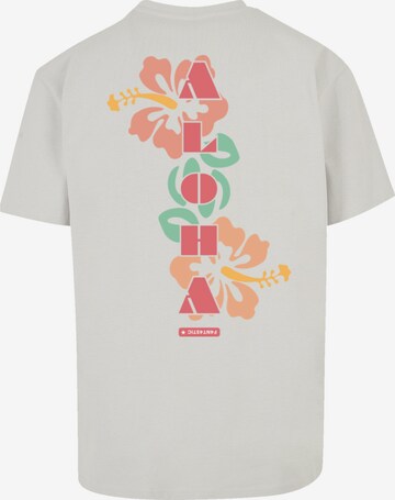 F4NT4STIC Shirt 'Aloha' in Grey