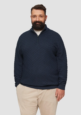 s.Oliver Trui in Blauw: voorkant