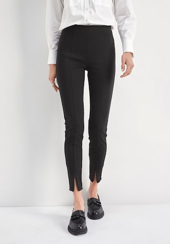 HECHTER PARIS Skinny Leggings in Black: front