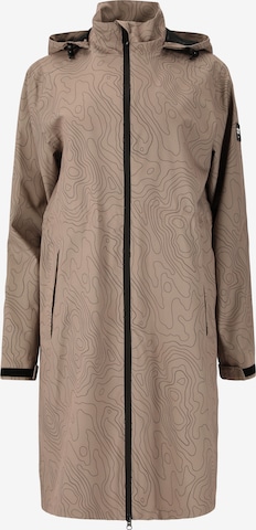 Weather Report Outdoor jacket 'Balmy' in Grey: front