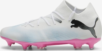 Chaussure de foot 'Future 7 Match' PUMA en blanc : devant