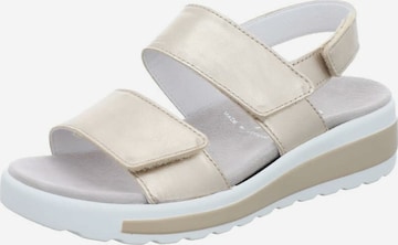 SEMLER Sandale in Beige: Vorderseite