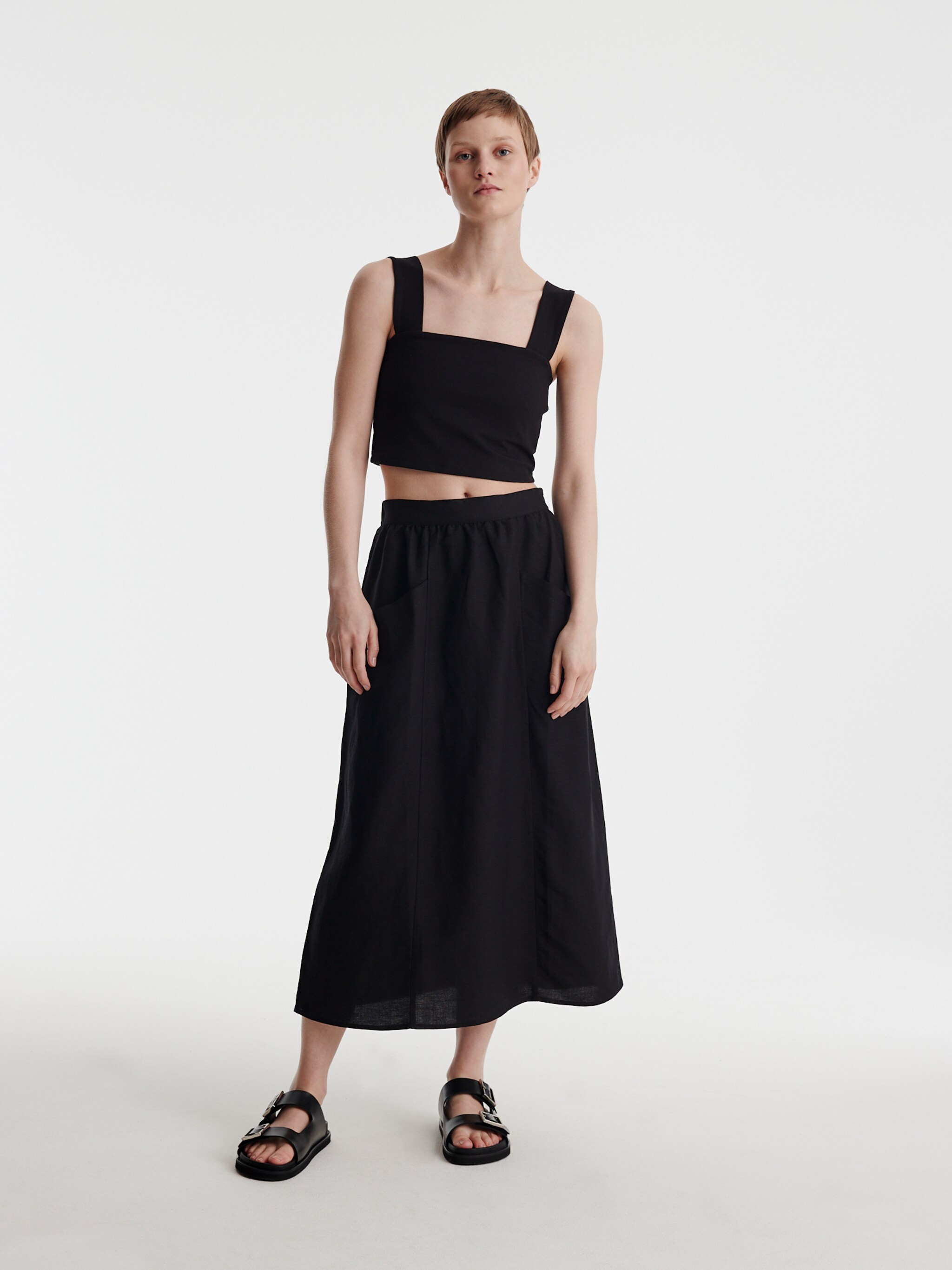 EDITED Producten Top 'Makana' Zwart