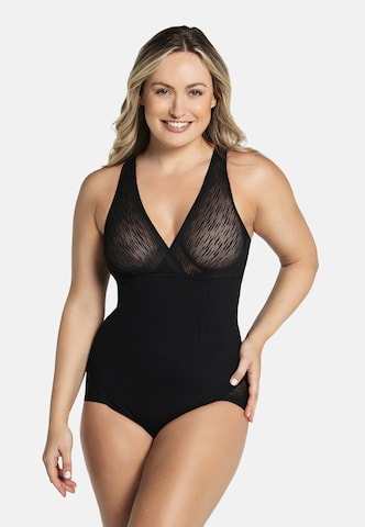 LEONISA Form-Body in Schwarz: Vorderseite