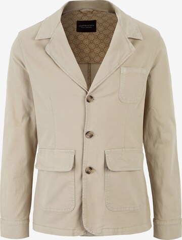 Steffen Klein Slim fit Suit Jacket in Beige: front