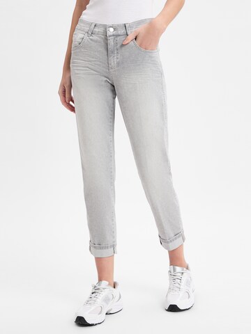 Coupe slim Jean ' Darleen Crop ' Angels en gris : devant