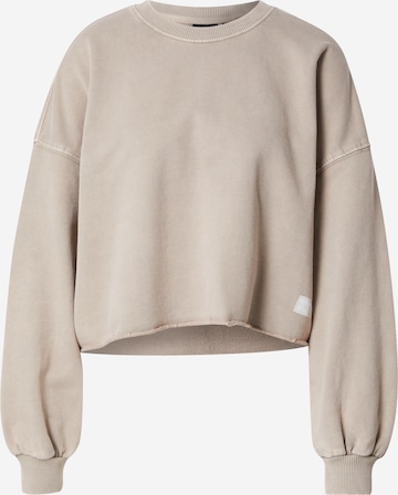 Dr. Denim Sweatshirt 'Mette' in Braun: predná strana