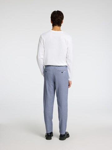 SELECTED HOMME Slimfit Chinobyxa 'SLHBRODY' i blå
