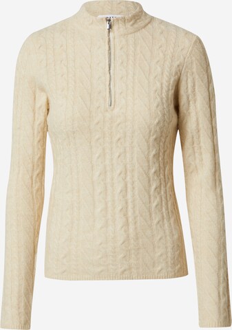 EDITED Sweater 'Alison' in Beige: front