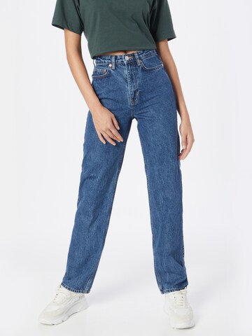 WEEKDAY Regular Jeans 'Rowe' in Blau: Vorderseite