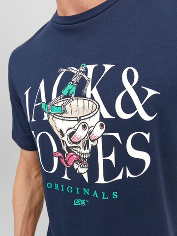 JACK & JONES Majica | modra barva