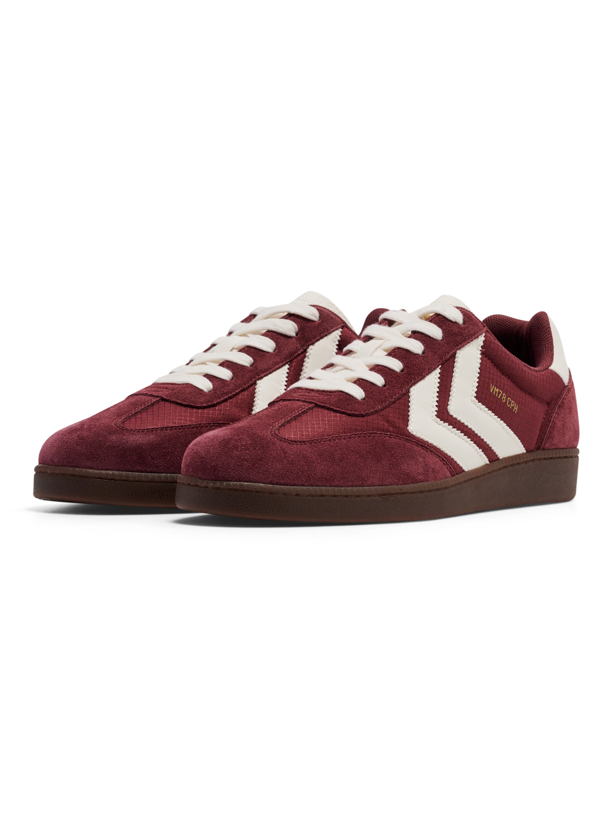 Hummel Platform trainers 'VM78' in Red