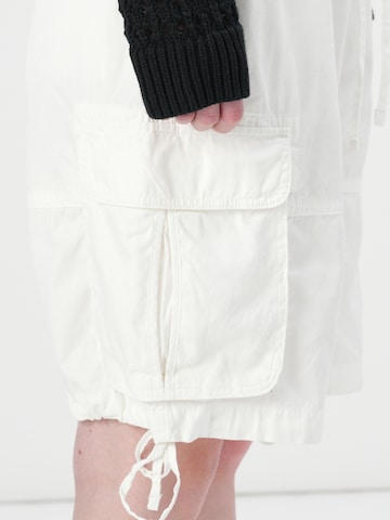 GAP Baggy Cargobukser i hvid