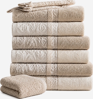 NEIPER Towel 'NATURE Douro' in Beige: front