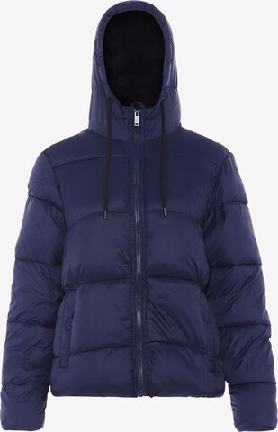 IDONY Winter Jacket in Blue: front