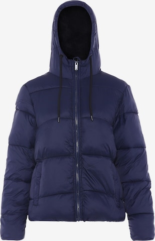 IDONY Winterjas in Blauw: voorkant