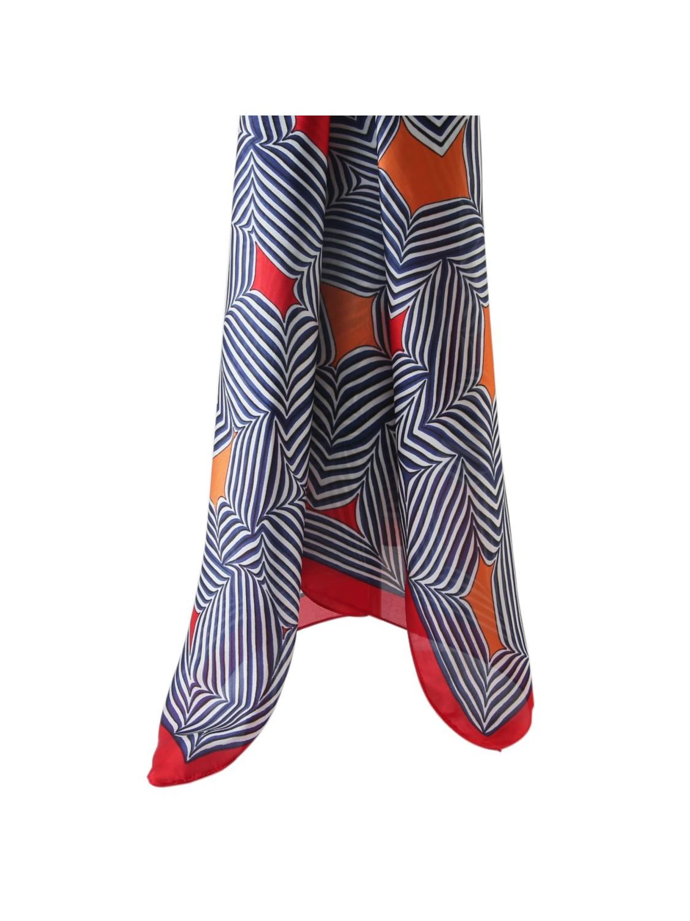 Écharpe 'Psycho Zoé' alberto cabale en rouge