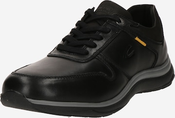 CAMEL ACTIVESportske cipele na vezanje 'Peack' - crna boja: prednji dio