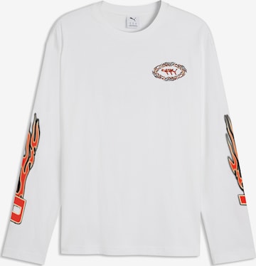 PUMA Performance shirt in White: front