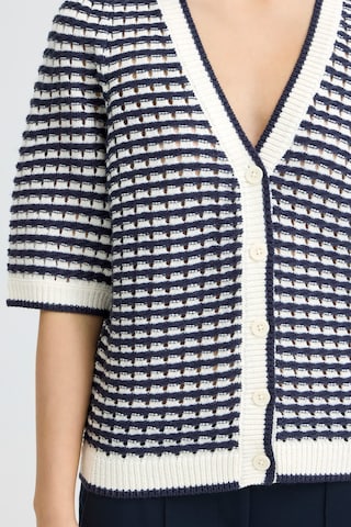 ICHI Knit cardigan 'ICHArdina ' in Black