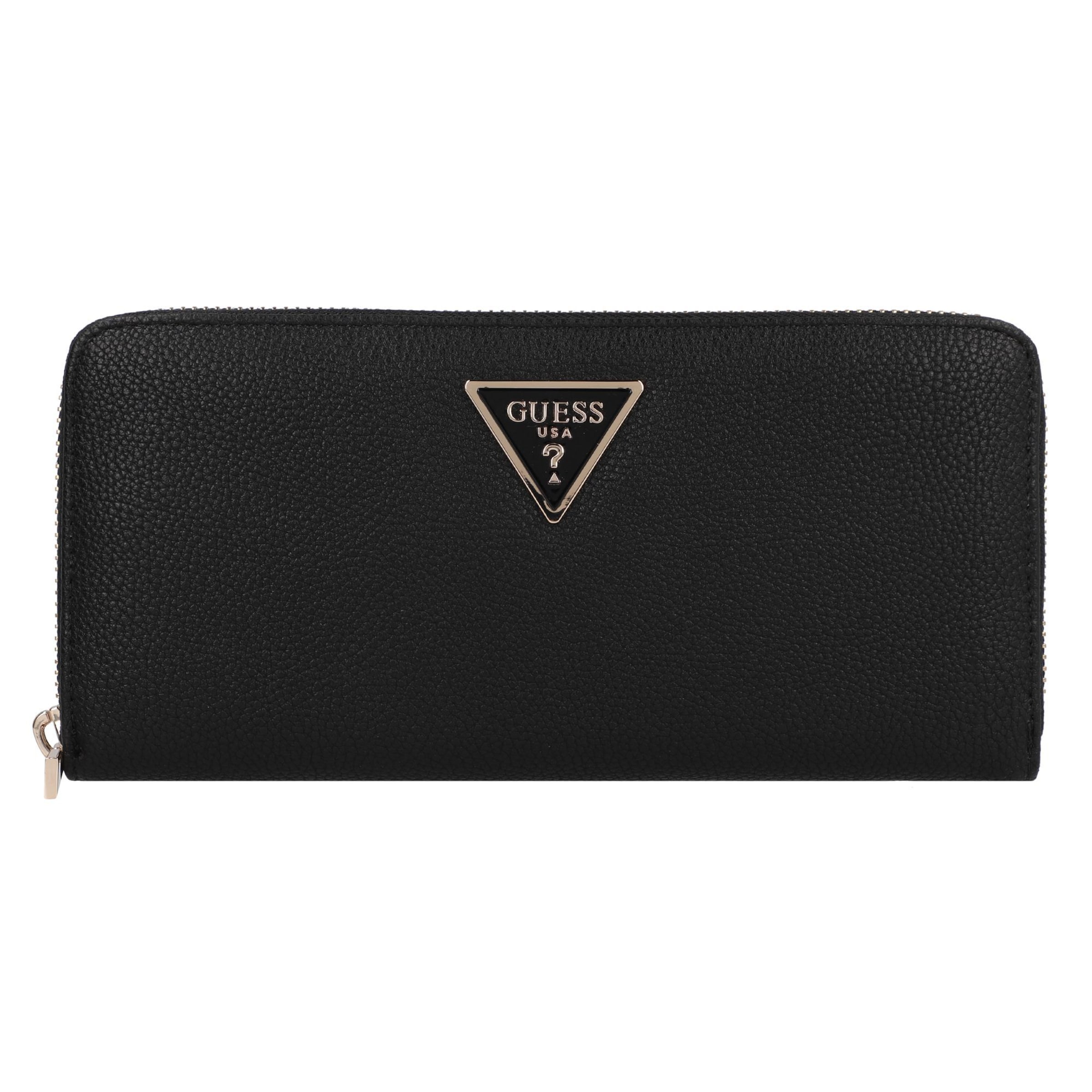 GUESS Wallet 'Laurel' in Black: front