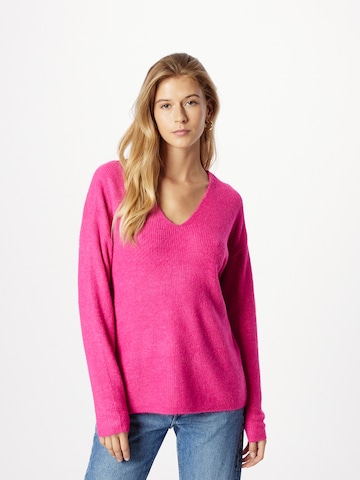 VERO MODA Sweater 'LEFILE' in Pink: front